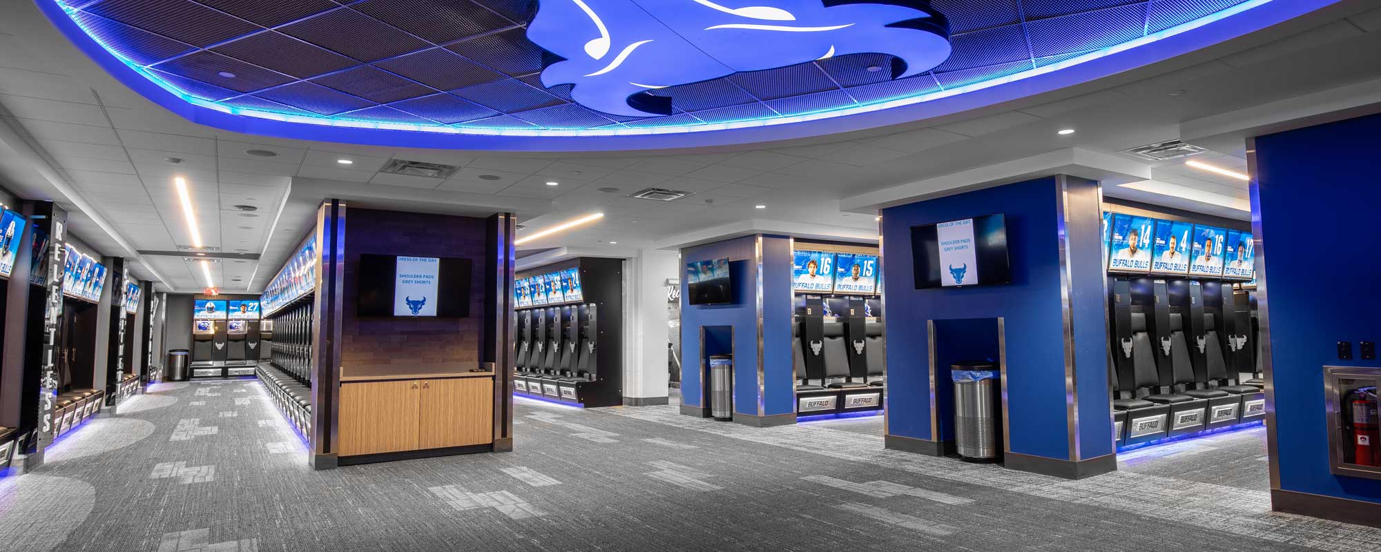 UB Football Lockeroom